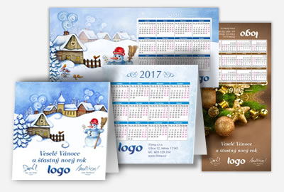 Vánoční přání DL s kalendářem 2015